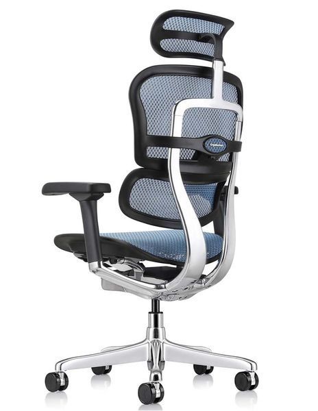 Кресло ERGOHUMAN ELITE 2 black/cobalt 674220914 фото