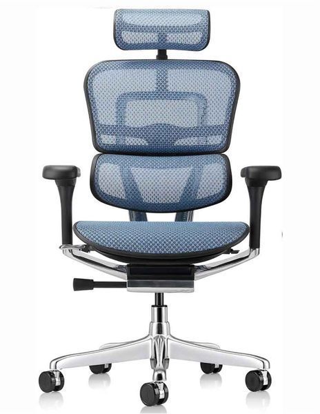 Кресло ERGOHUMAN ELITE 2 black/cobalt 674220914 фото