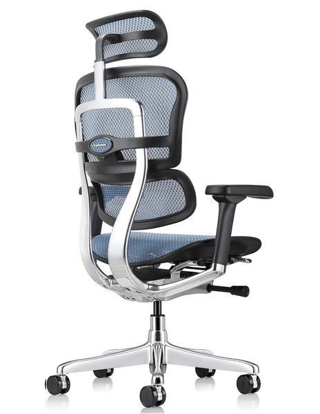 Кресло ERGOHUMAN ELITE 2 black/cobalt 674220914 фото