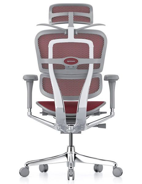 Кресло ERGOHUMAN ELITE 2 grey/red 671398311 фото