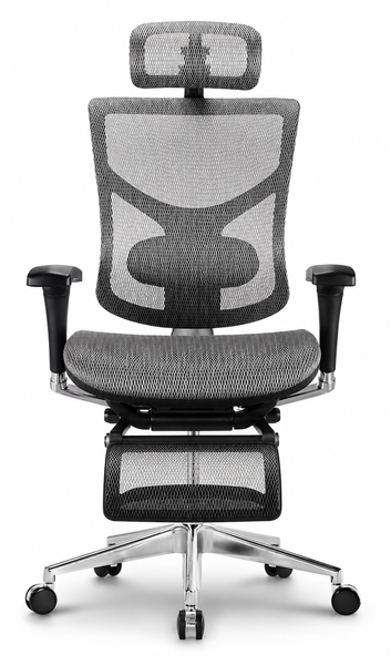 Кресло STAR 2 with footrest black 6822202203 фото