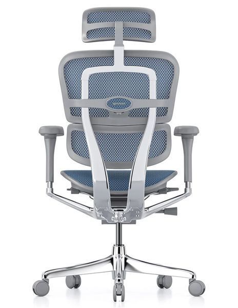Кресло ERGOHUMAN ELITE 2 grey/cobalt 671398315 фото