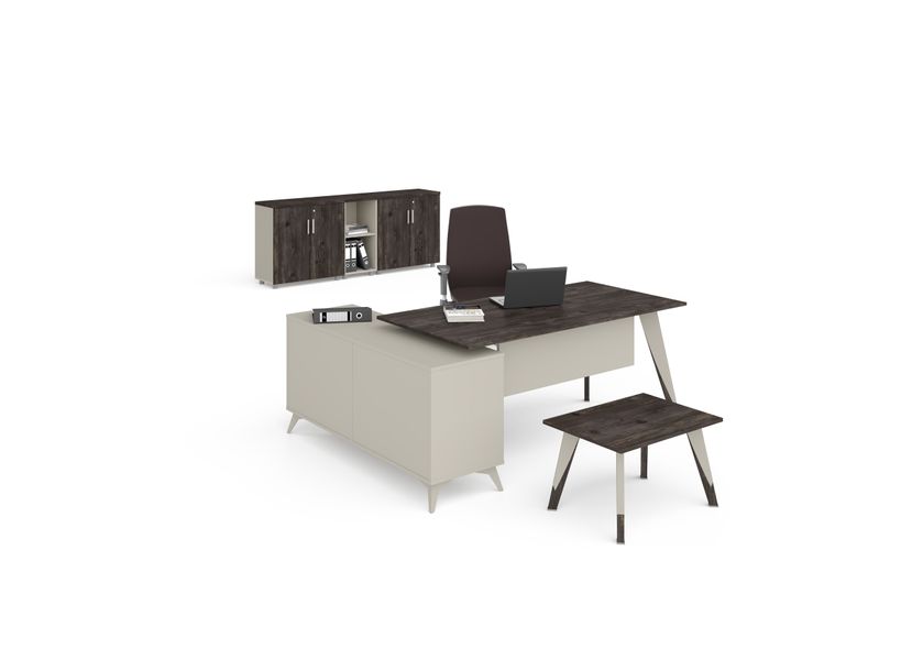 Стол TREND TABLE ( 2 LEGS WITH PANEL) TDM0116E +STANDART WORK CABIN 6147075 фото