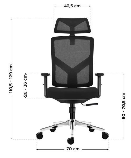 Fotoliu MANAGER 3.3 BLACK 682218103103 фото