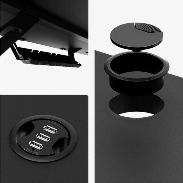 Gaming Desk LEADER 5.1 BLACK 6813282101 фото