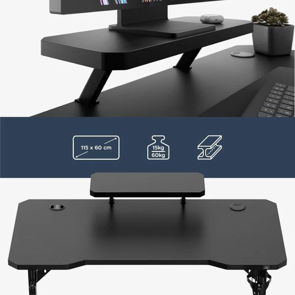 Gaming Desk LEADER 5.1 BLACK 6813282101 фото