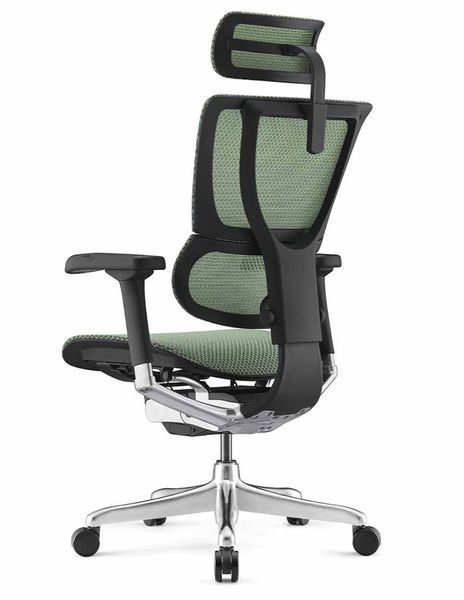 Кресло MIRUS-IOO 2 black/green 671401122 фото