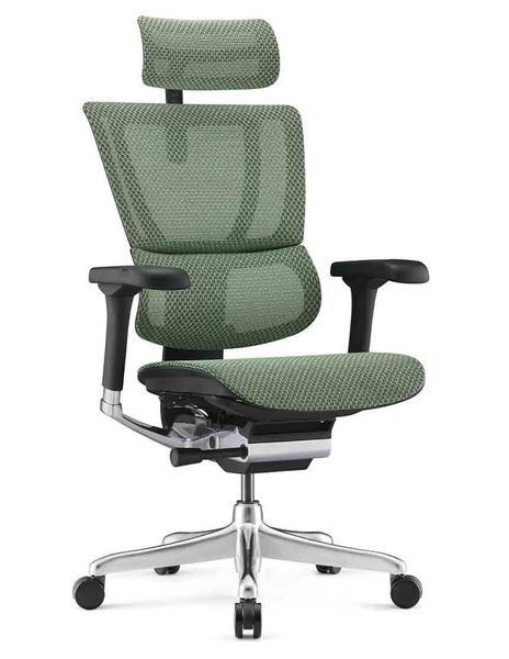 Кресло MIRUS-IOO 2 black/green 671401122 фото