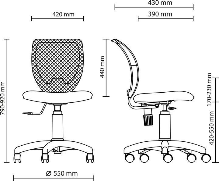 Кресло ORLY GTS FREESTYLE WHITE&nbsp;OD-06/CM-04 65293141333 фото
