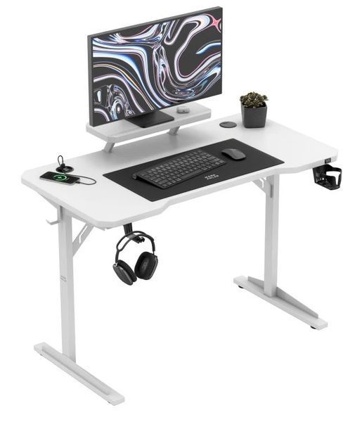 Gaming Desk LEADER 5.1 WHITE 6813282102 фото