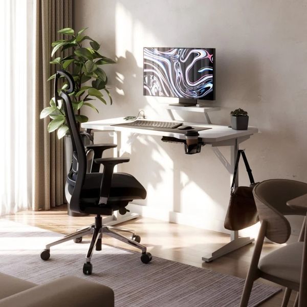 Gaming Desk LEADER 5.1 WHITE 6813282102 фото