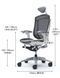 Кресло CONTESSA SECONDA  with small headrest+lumbar support 67318081 фото 3