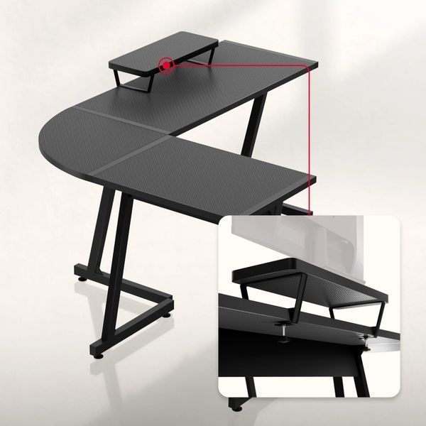 Gaming Desk HERO 6.0 BLACK 6813284 фото