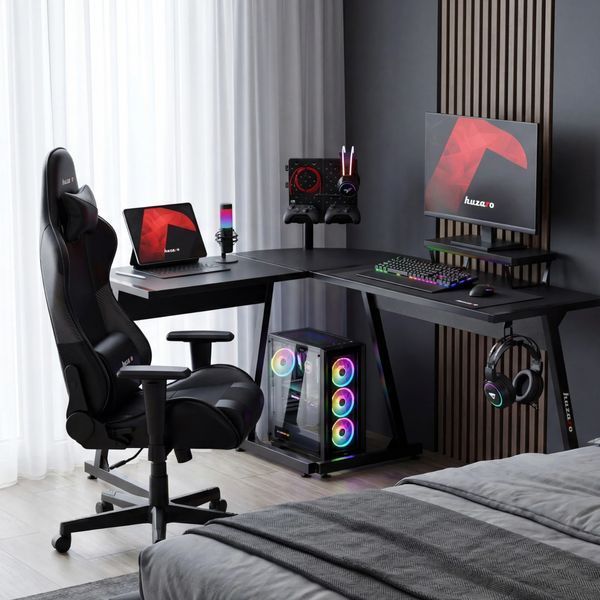 Gaming Desk HERO 6.0 BLACK 6813284 фото