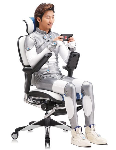 Fotoliu ERGOHUMAN ELITE GAMING MARS BLUE 682220203 фото