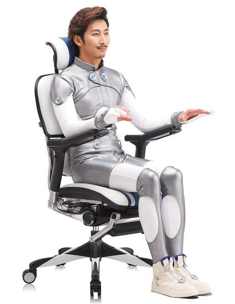 Fotoliu ERGOHUMAN ELITE GAMING MARS BLUE 682220203 фото