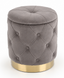 Пуф POLLY 2 puf, popiel 6528943 фото 1
