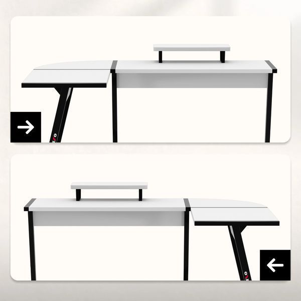 Gaming Desk HERO 6.0 WHITE 68132842 фото