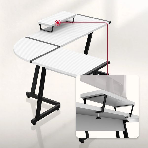 Gaming Desk HERO 6.0 WHITE 68132842 фото